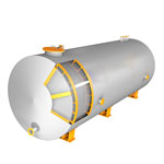 Производство двустенных резервуаров РГДС | Изготовление стальных сосудов