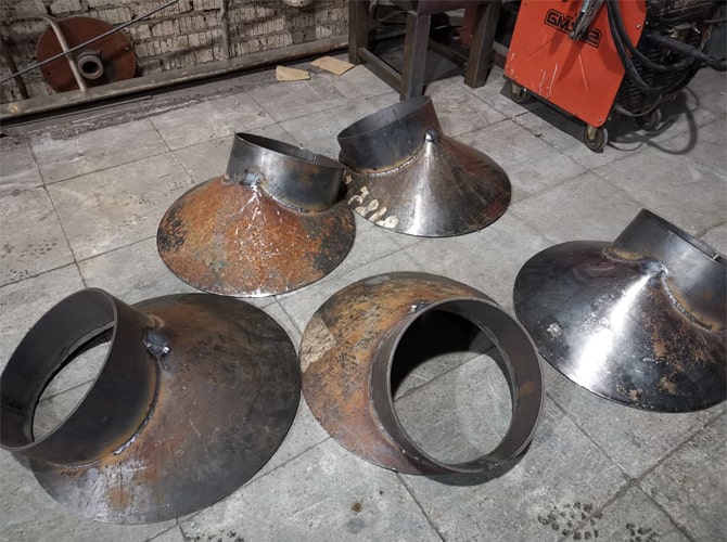 Изготовление конусов