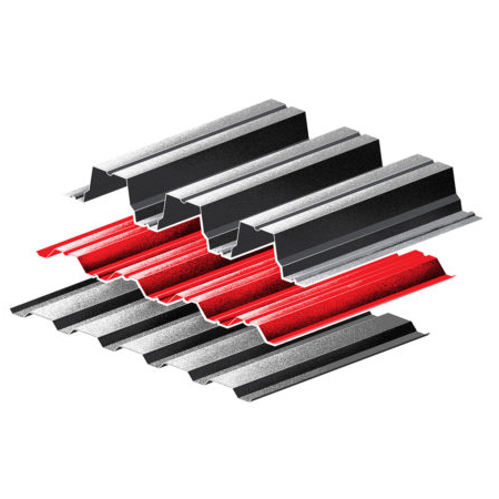 Производство и изготовление оцинкованного профнастила | Купить профнастил оцинкованный для крыши в Москве