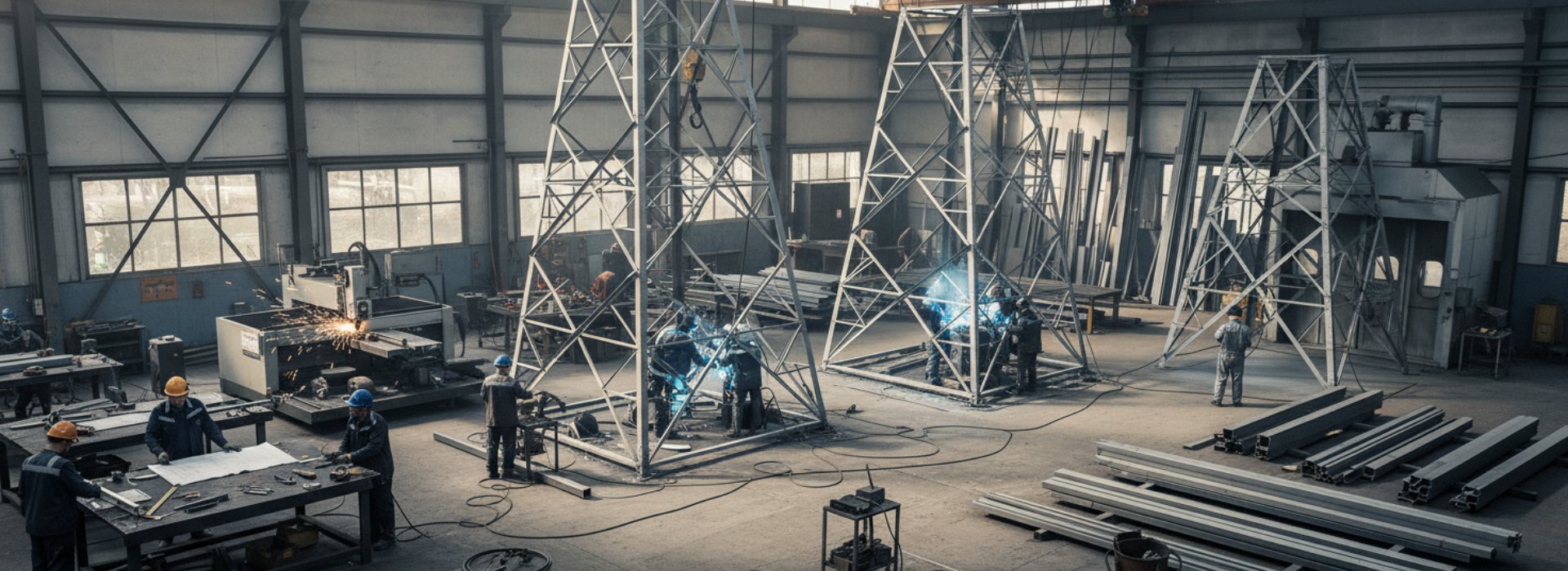 Решетчатая опорная рама