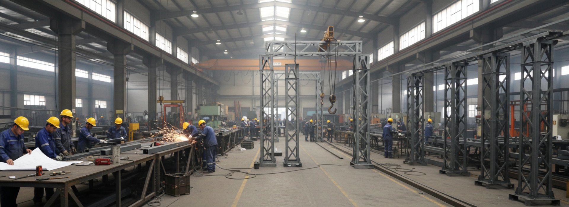 Портал шинный однопролетный