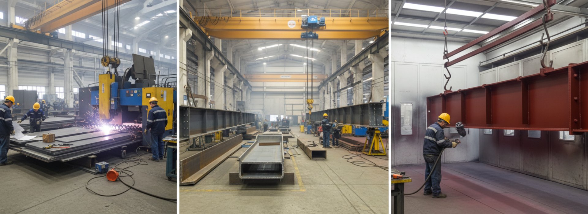 Элементы подкрановых балок