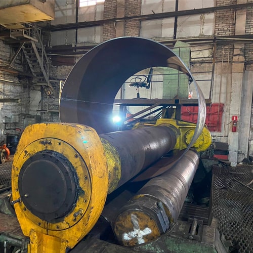 Вальцовка обечаек под заказ