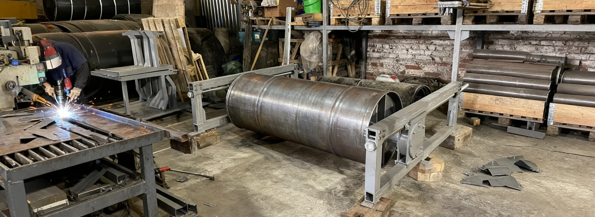 Футеровка барабанов