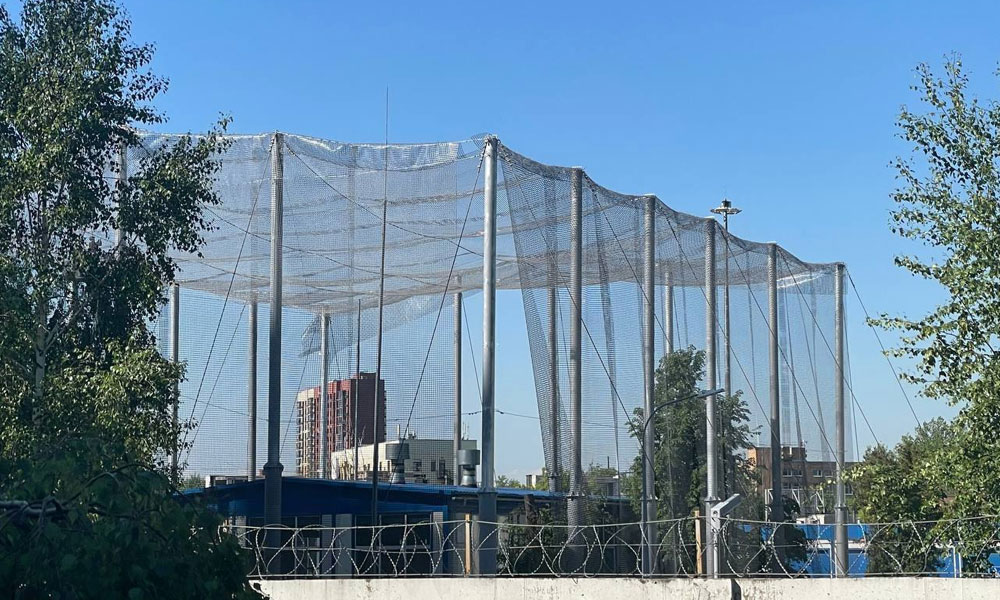 Металлоконструкции защитных куполов от БПЛА