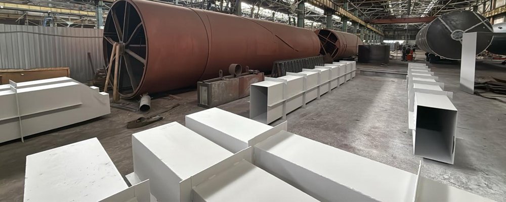 Изготовление газоходов на заказ — Производство стальных и металлических дымоходов