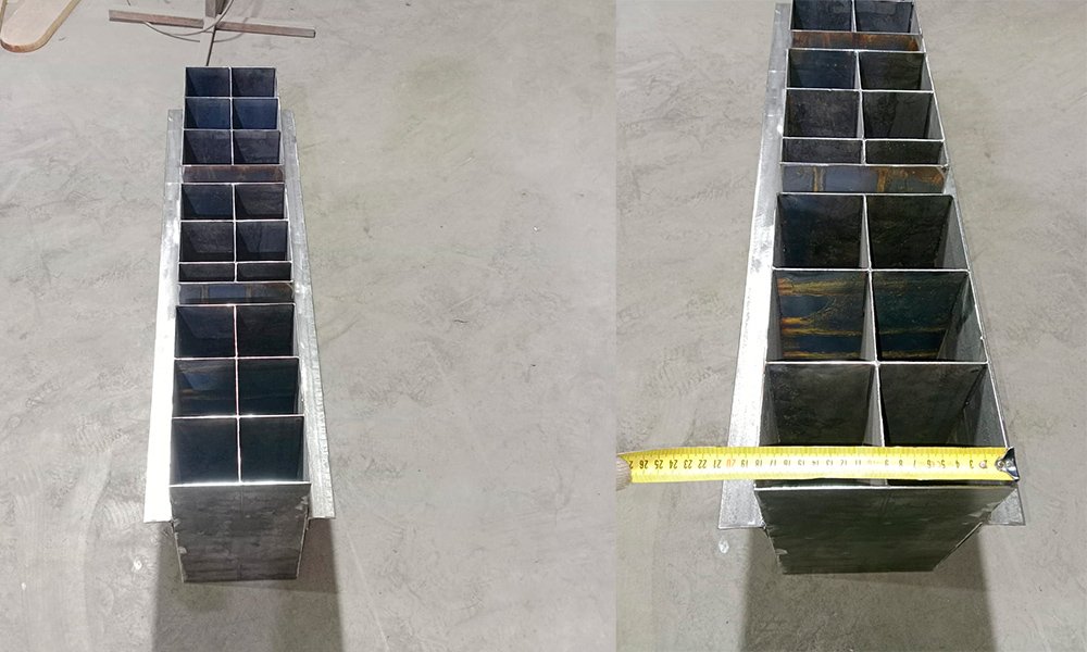 Проектирование закладных прямоугольных гильз