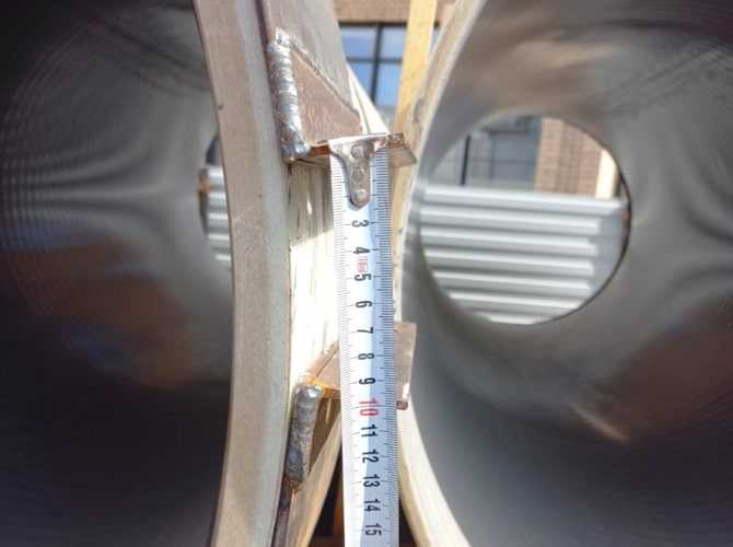 Изготовление хомутов для труб