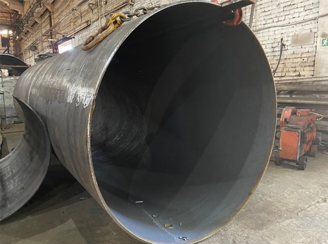 Производство обечаечных труб