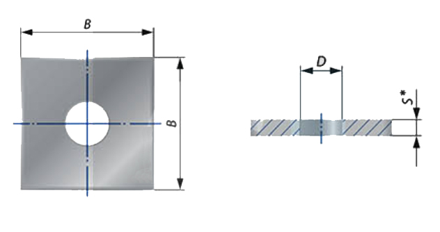 Болты фундаментные с анкерной плитой 2.1