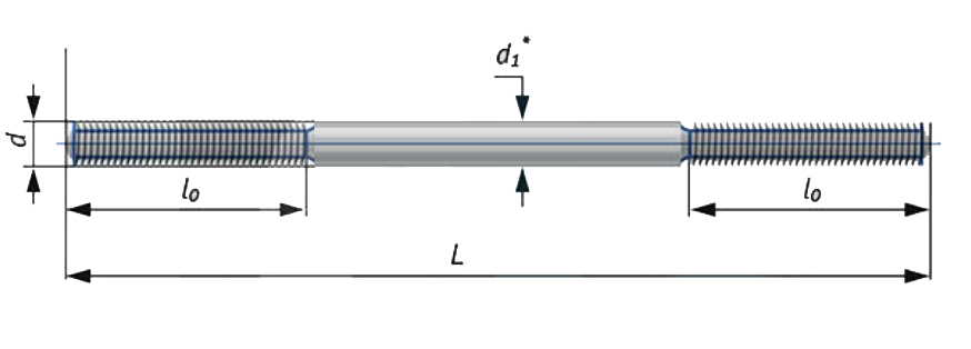 Болты фундаментные с анкерной плитой 2.1