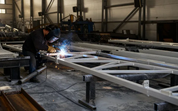 Завод металлоконструкций - изготовление в Москве и Области