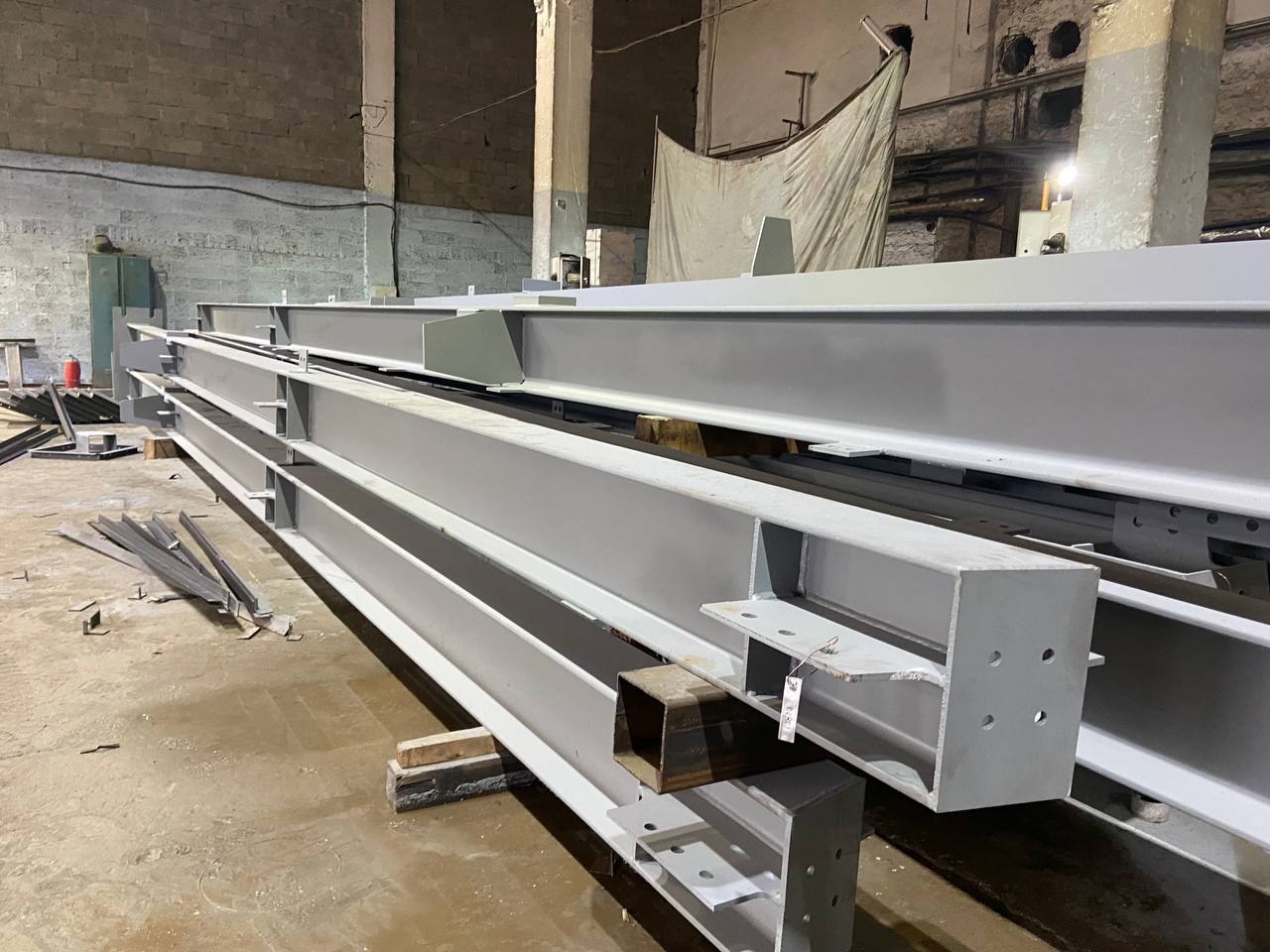 Колонны для ангара из стали Ст3 | Производство металлоконструкций