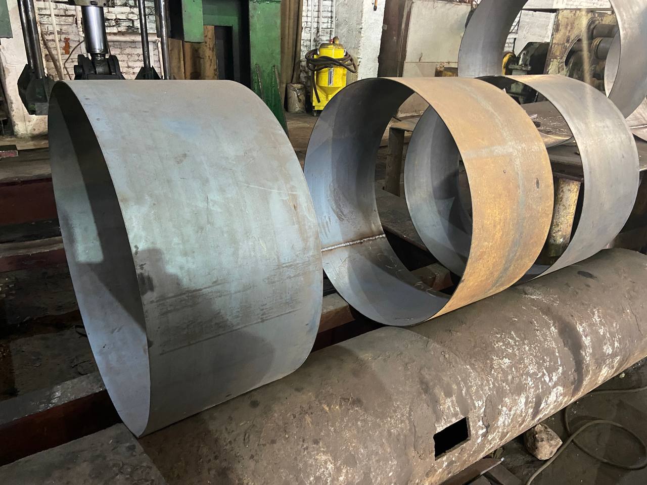 Обечайки для арматурных каркасов на заказ | Стальные обечайки‑кольца для армирования колонн и свай