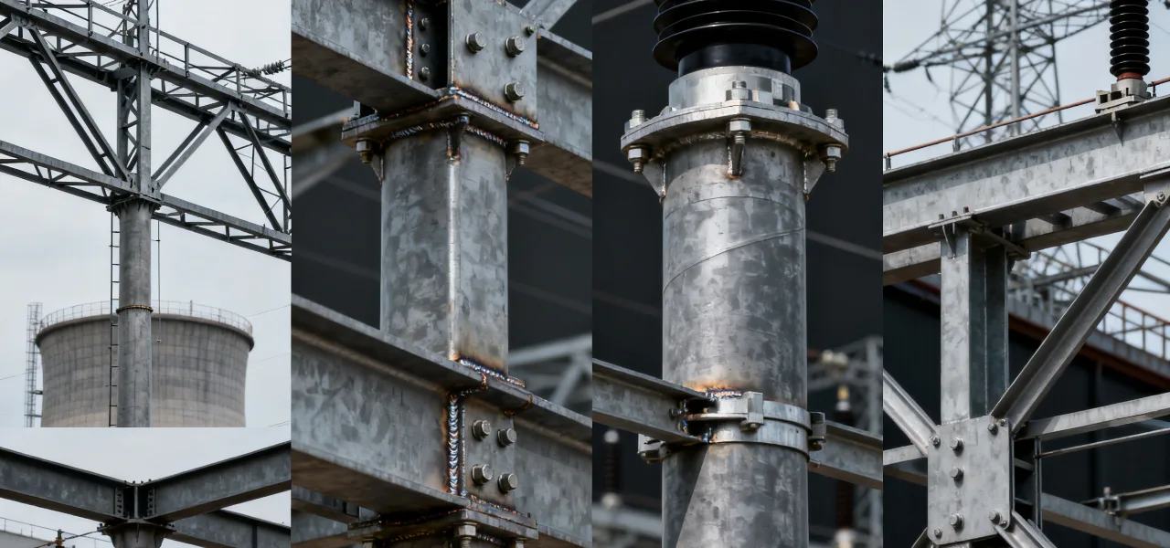 Металлоконструкции для тяговых подстанций и объектов электроснабжения