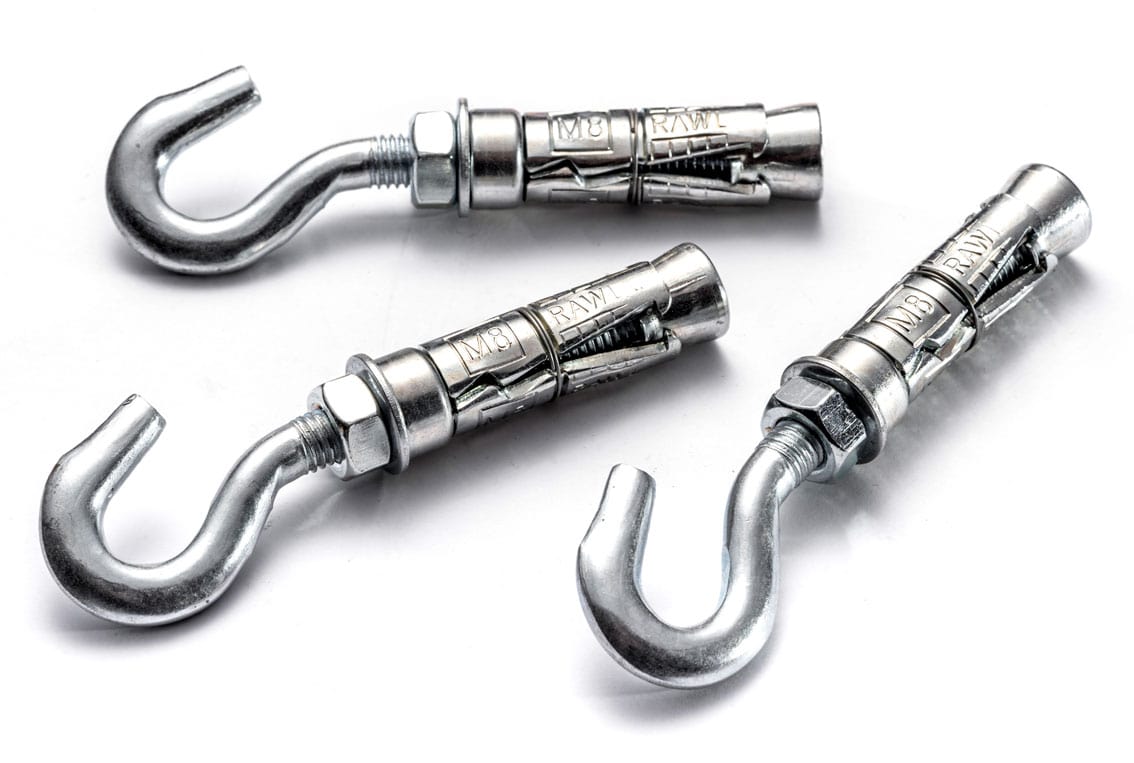 Анкеры распорные с крюком купить в Москве