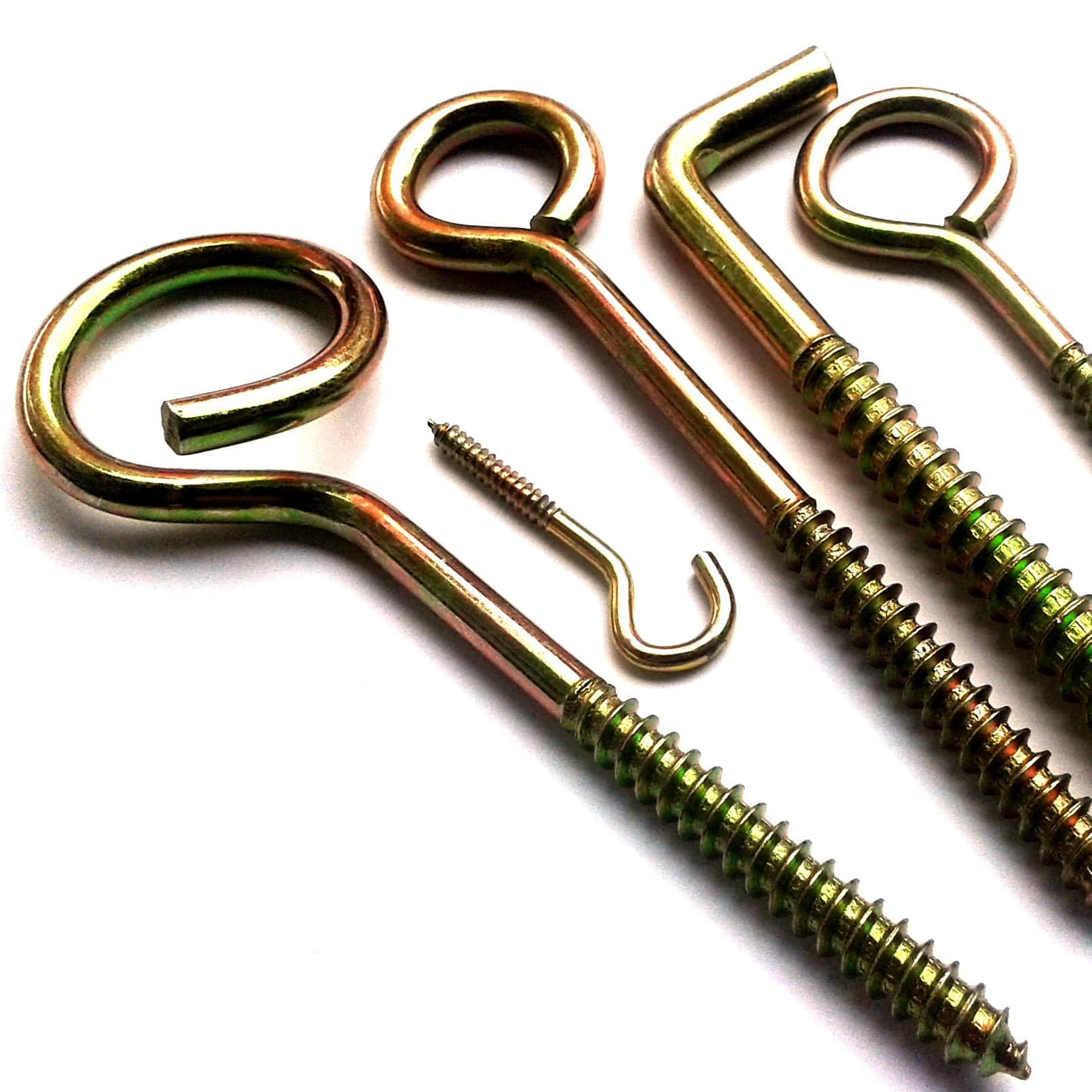 Шурупы - крючки (кольцо, полукольцо, г-образные) купить в Москве