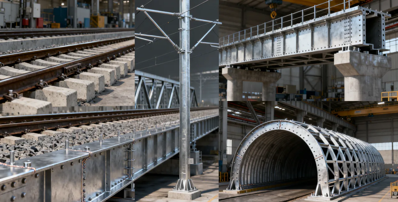 Металлоконструкции для жд Республики Алтай — изготовление