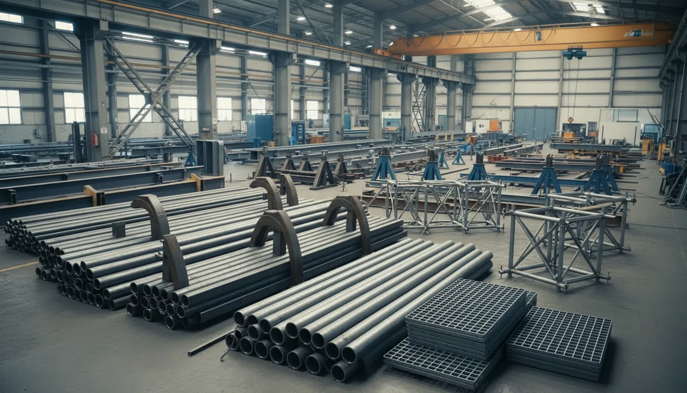 Изготовление каркасов павильонов ХМАО поставка