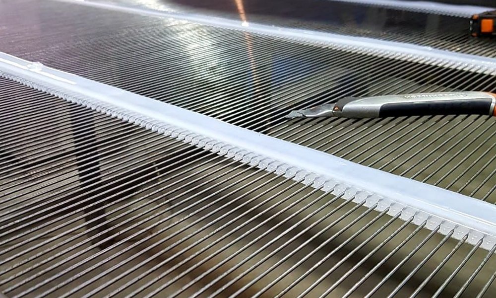 Сита струнные с пластиковыми передвижными перемычками