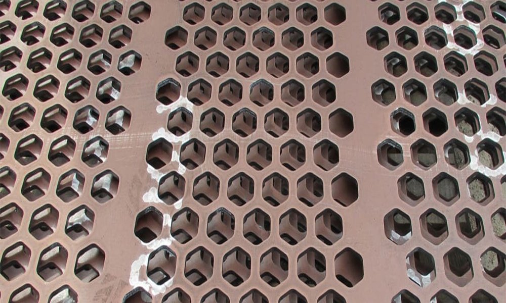 Перфорированные плиты (плиты хардокс)