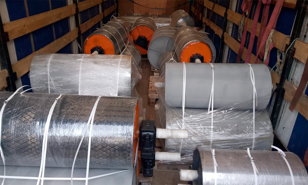 Конвейерные ролики гладкие