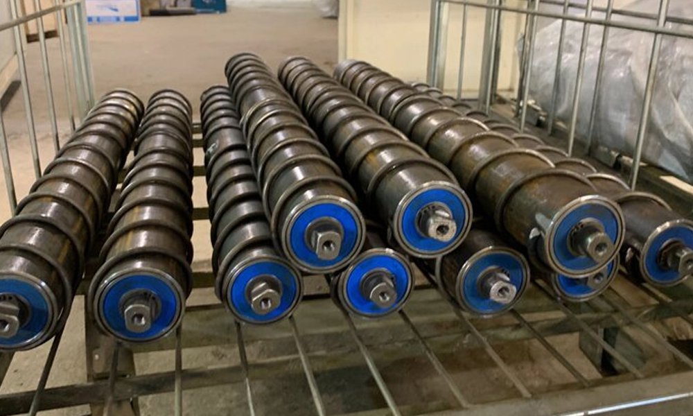 Конвейерные ролики амортизирующие