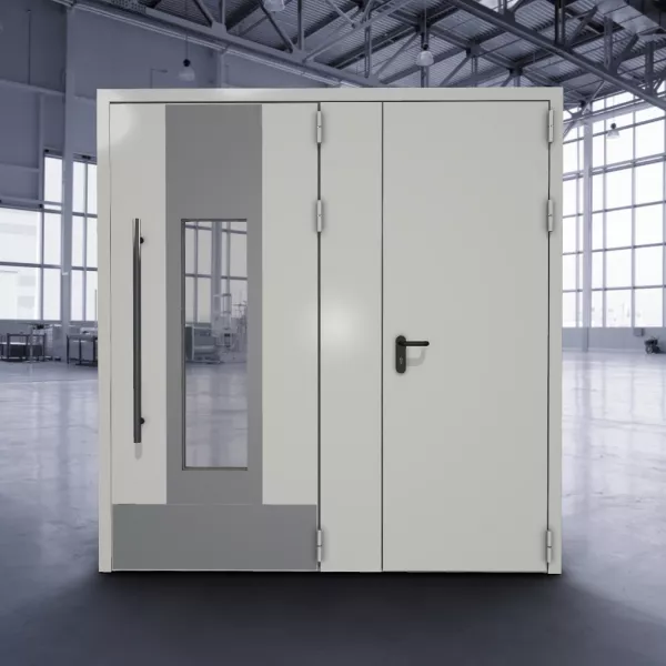 Двойная подъездная дверь ДТМО 01Пд+01Пд