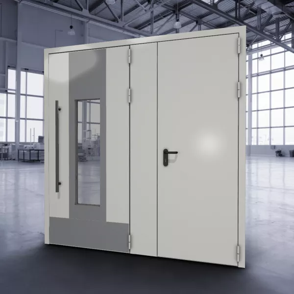 Двойная подъездная дверь ДТМО 01Пд+01Пд