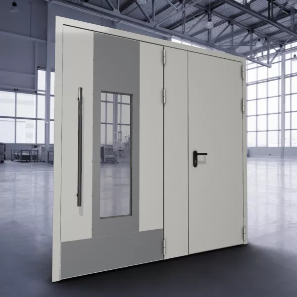 Двойная подъездная дверь ДТМО 01Пд+01Пд