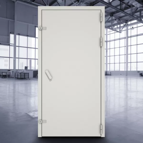 Гермодверь для венткамеры с ручкой уголок