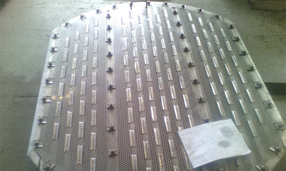 Ситчато-клапанные тарелки