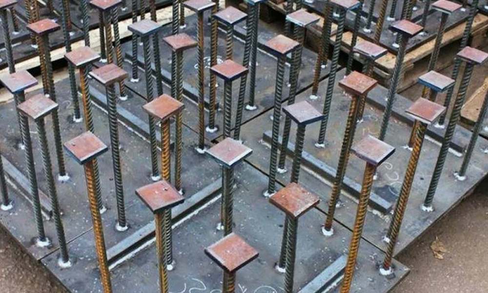 Закладная деталь с арматурой