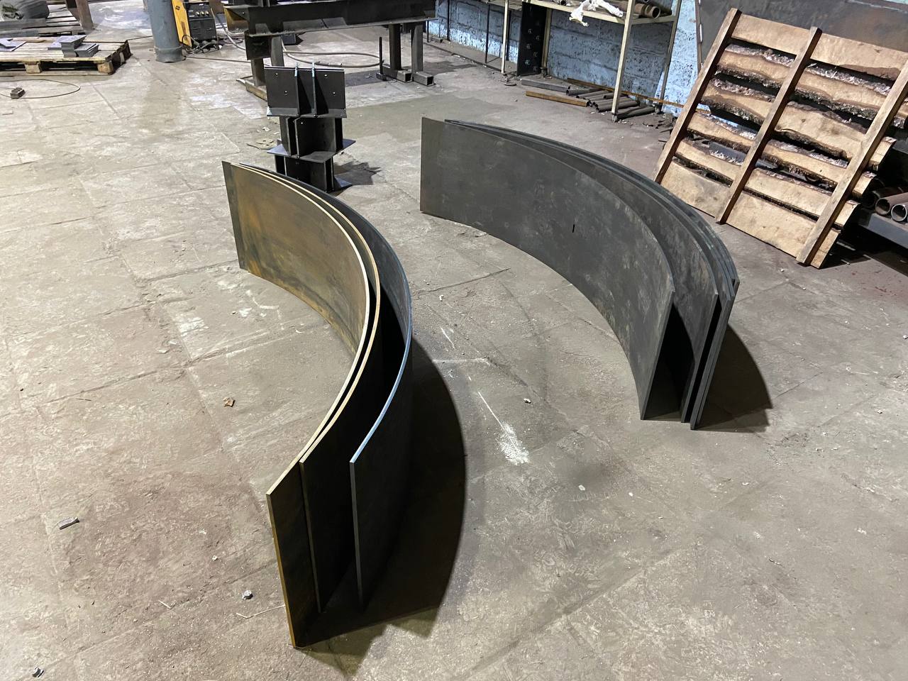 Стальные сегменты