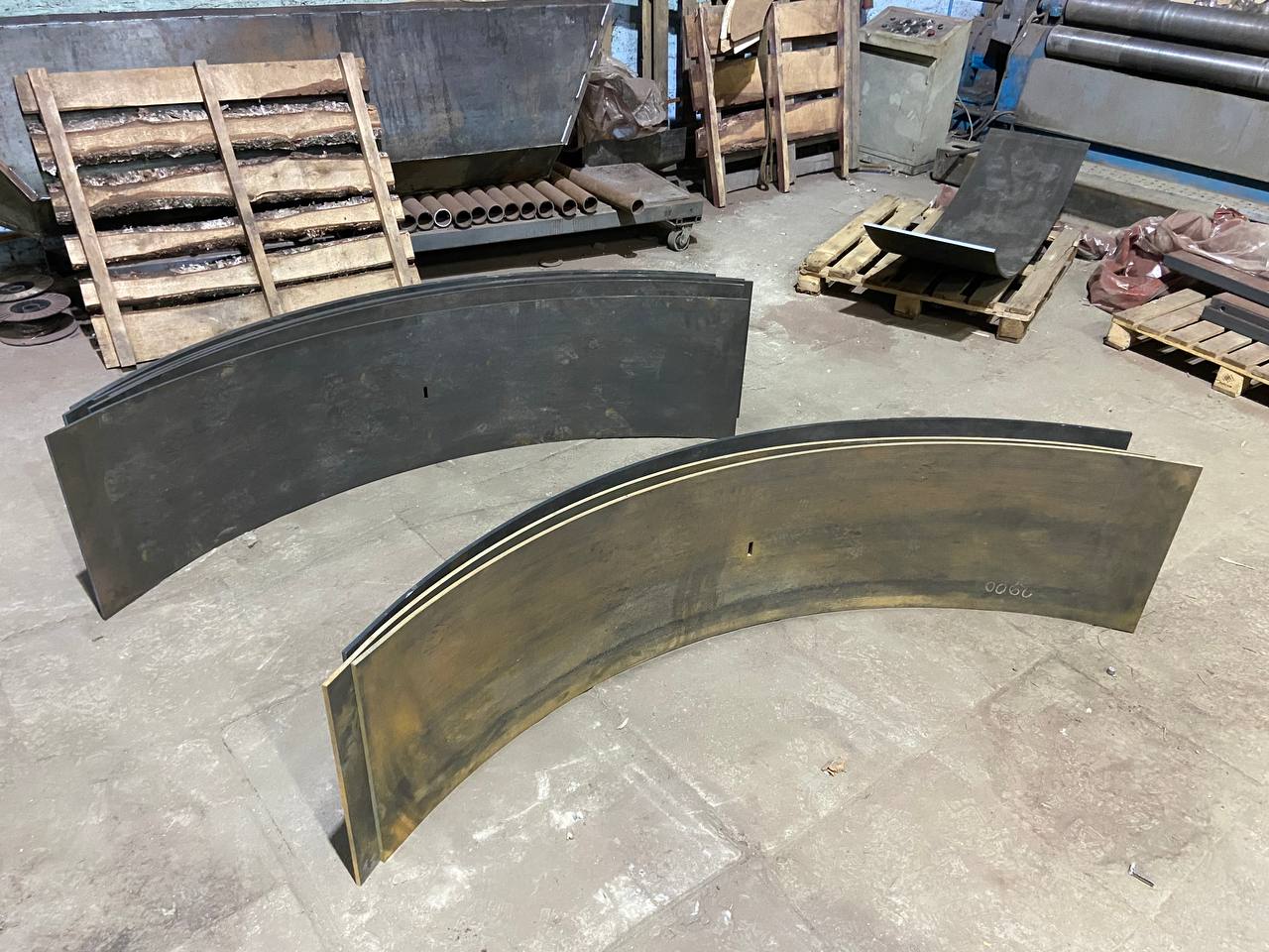 Стальные сегменты