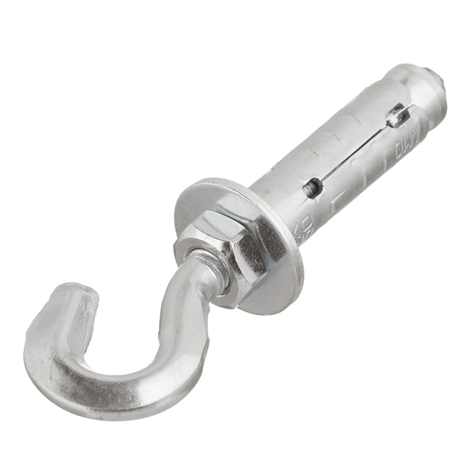 Анкер с крюком Tecfi DX ZN для бетона М10 15х60 мм (2 шт.)