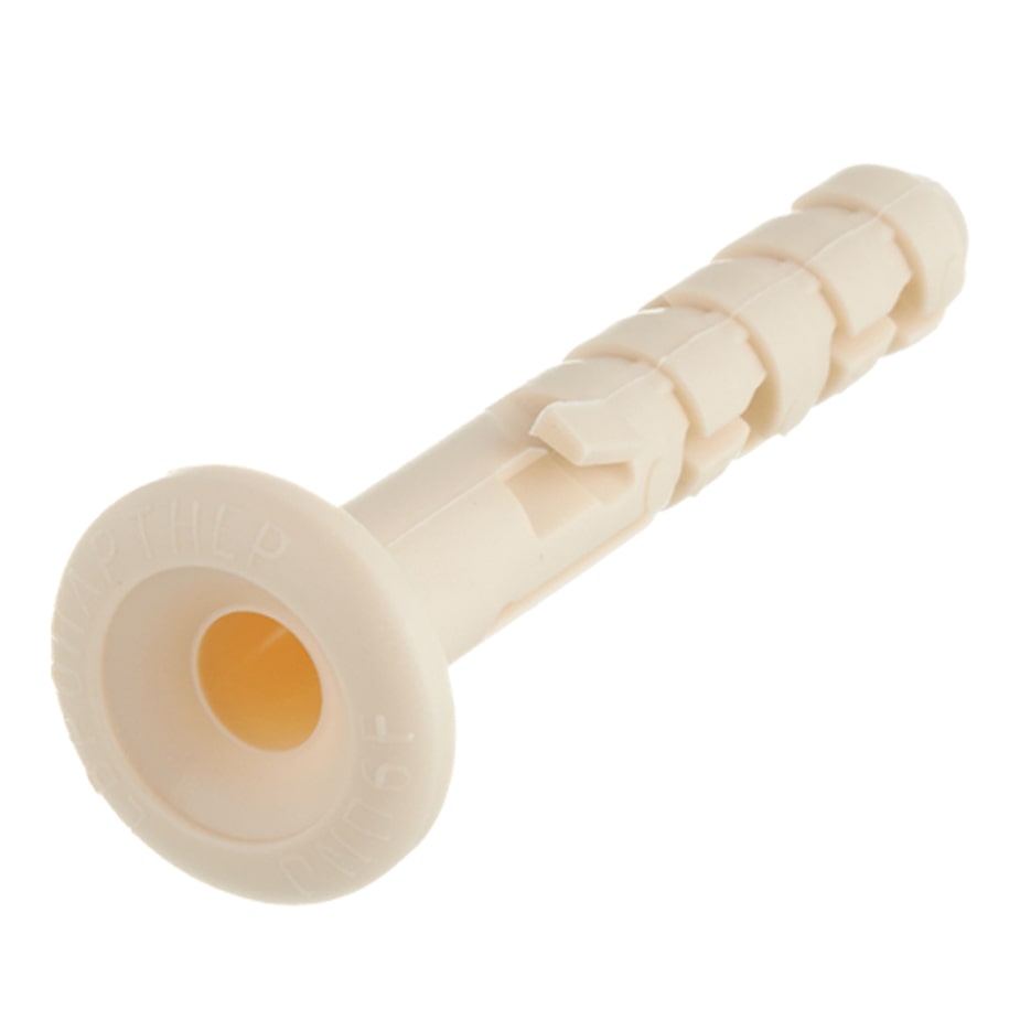 Дюбель распорный PND-6F 6x40 мм нейлон широкий фланец с шурупом (20 шт.)