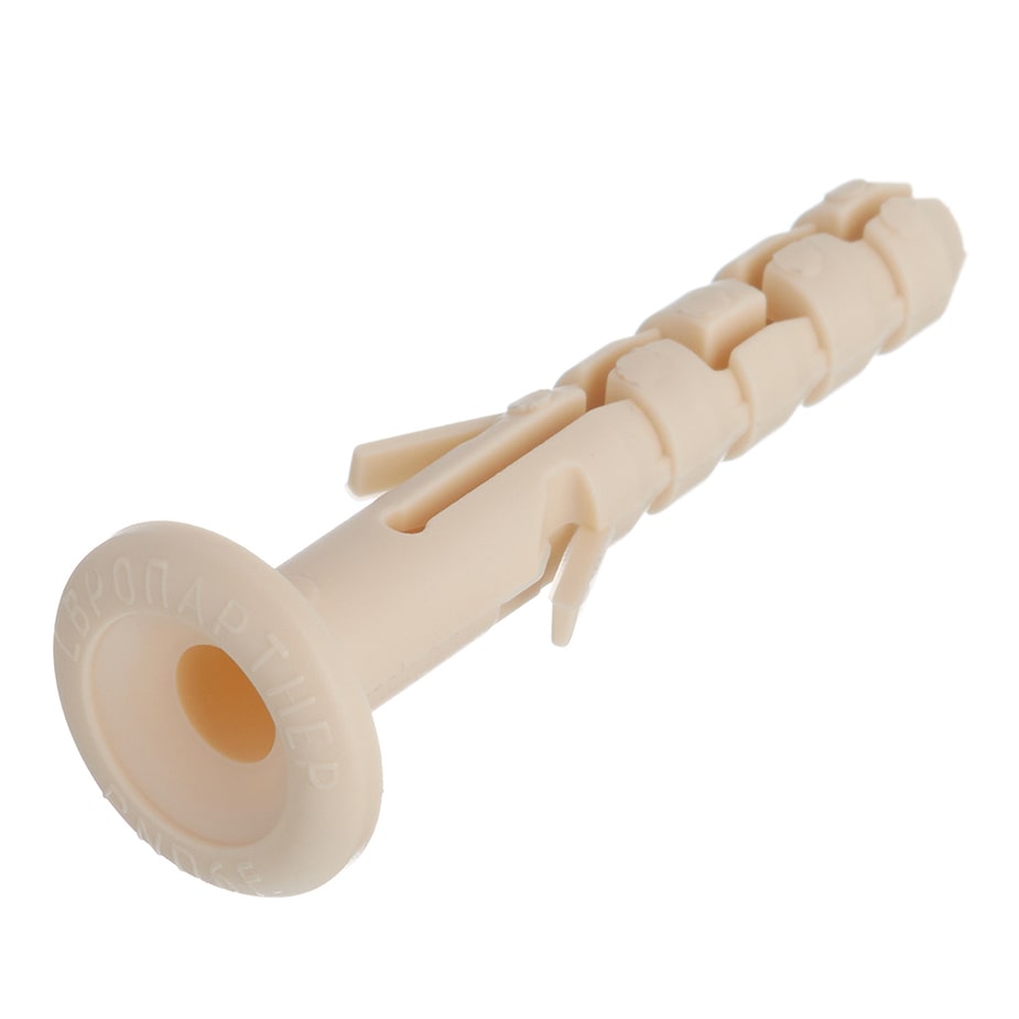 Дюбель распорный PND-6F 6x40 мм нейлон широкий фланец (100 шт.)