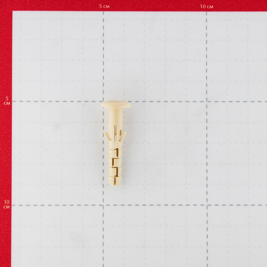 Дюбель распорный PND-6F 6x40 мм нейлон широкий фланец (100 шт.)