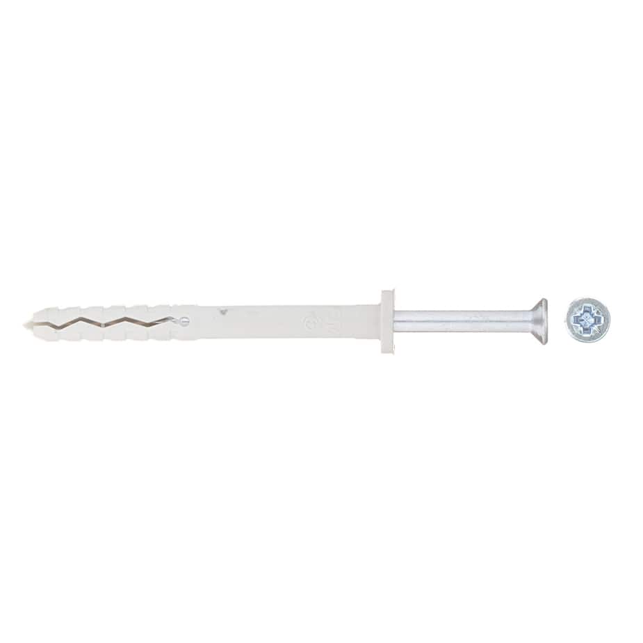 Дюбель-гвоздь Friulsider TPP 5x50 мм цилиндрическая манжета нейлон (50 шт.)