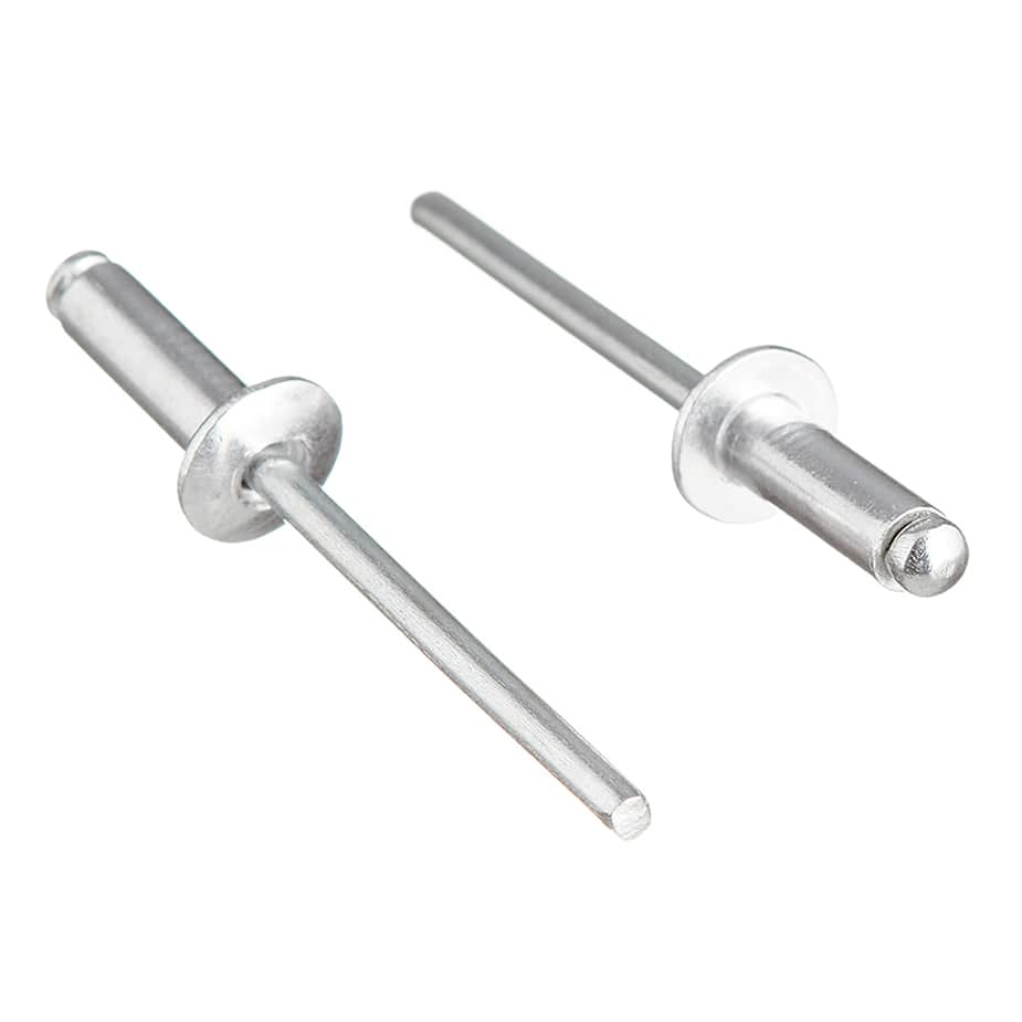 Заклепка вытяжная 4	0x12 мм алюминий/сталь (100 шт.)