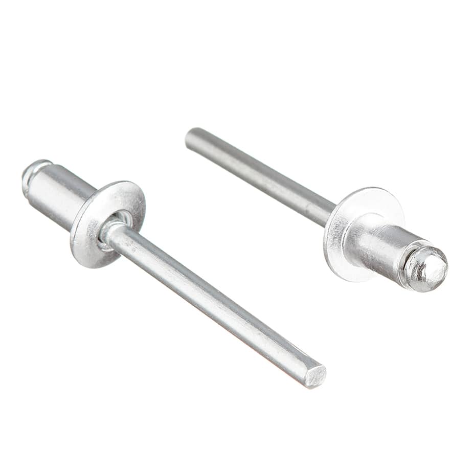 Заклепка вытяжная 4	8x8 мм алюминий/сталь (500 шт.)