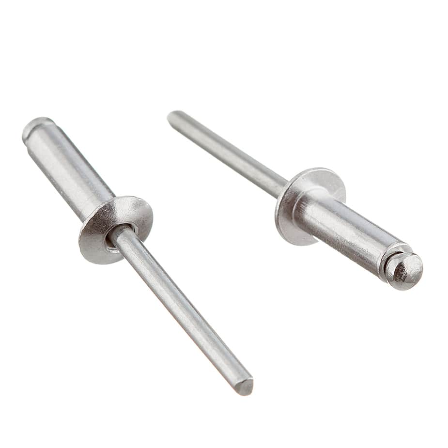 Заклепка вытяжная 4	8x16 мм алюминий/сталь (100 шт.)