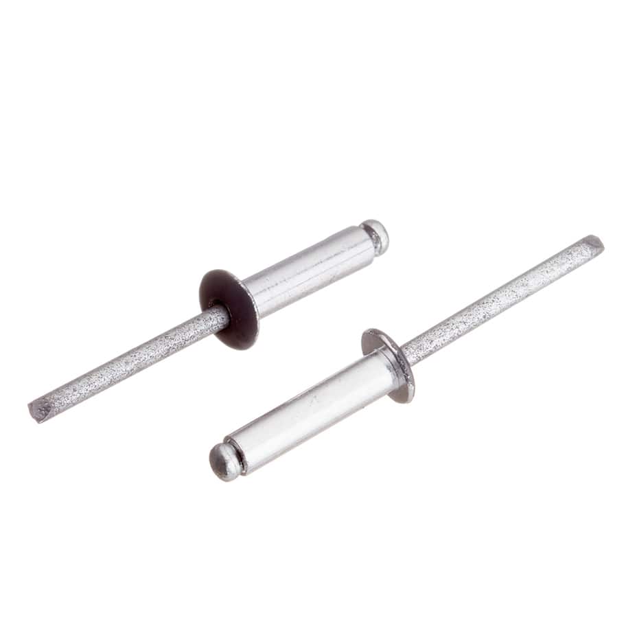 Заклепка вытяжная 4	8x18 мм алюминий/сталь серая RAL 7024 (100 шт.)