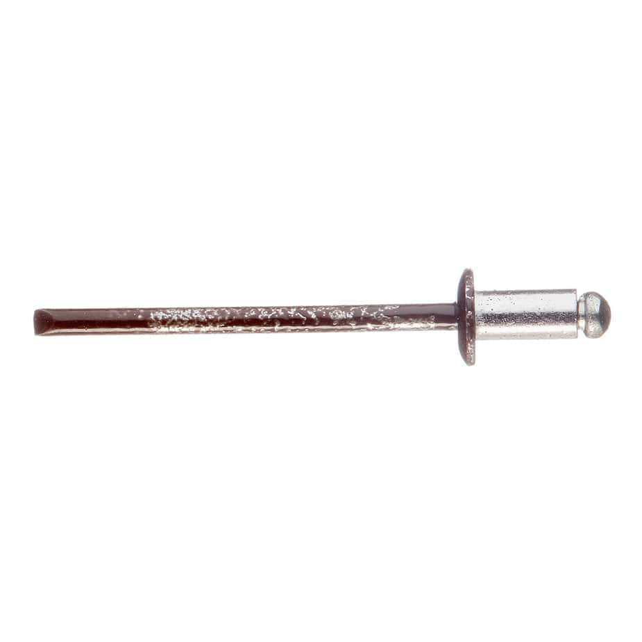 Заклепка вытяжная 3	2x6 мм алюминий/сталь коричневая RAL 8017 (100 шт.)