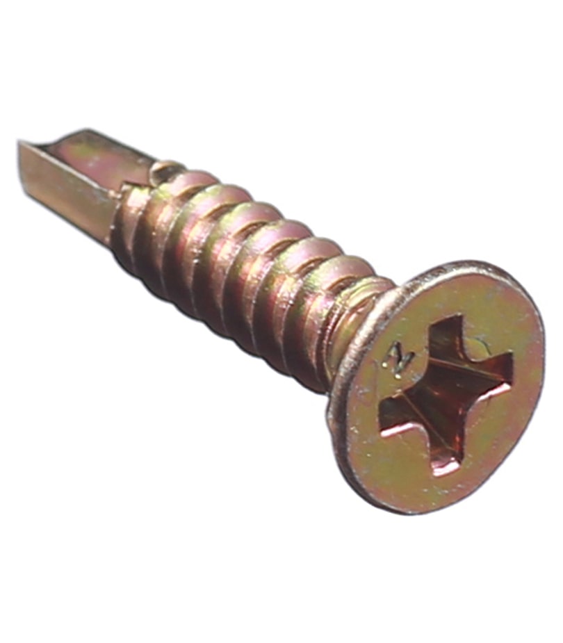 Саморезы оконные 19x3	9 мм с буром желтые (500 шт.)