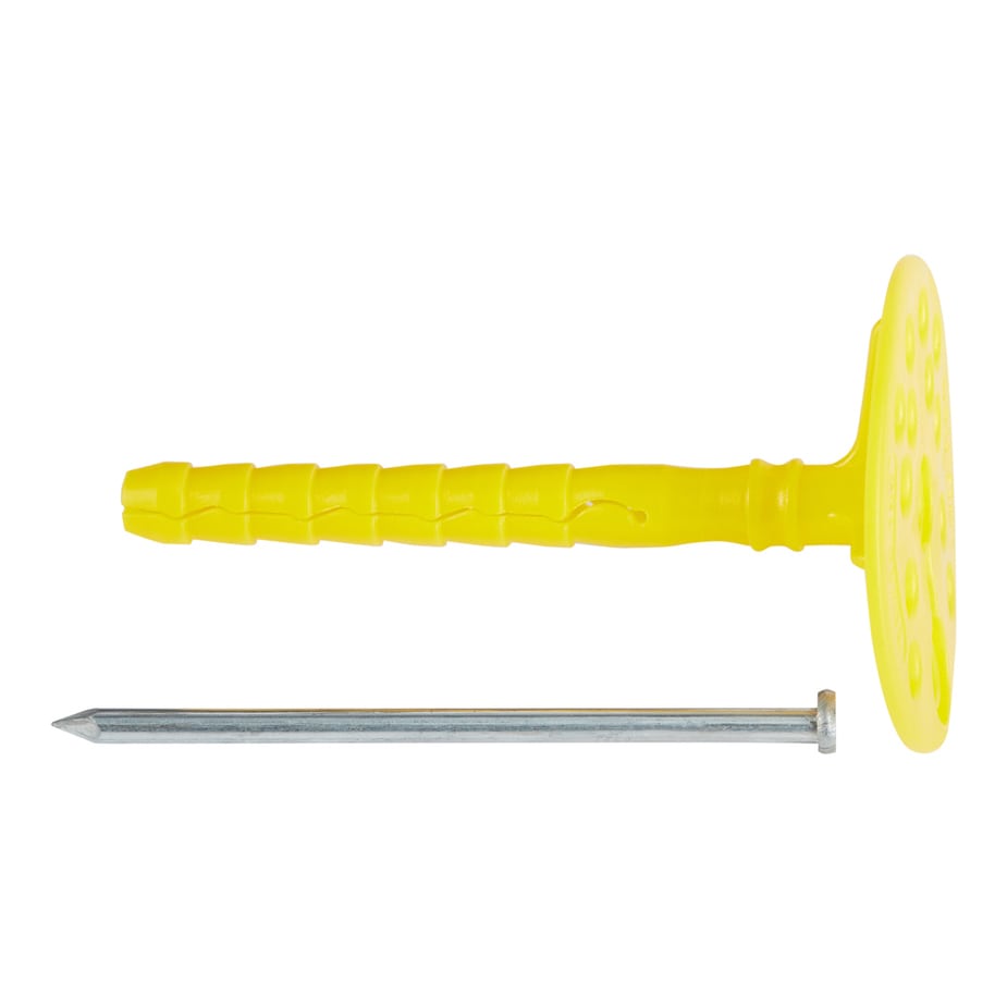 Дюбель для теплоизоляции Bau-Fix 10х160 мм металлический гвоздь (50 шт.)