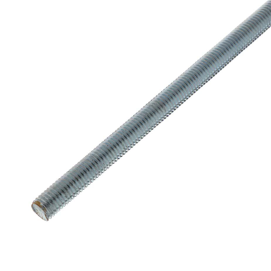 Шпилька резьбовая оцинкованная М10x2000 мм DIN 975 усиленная
