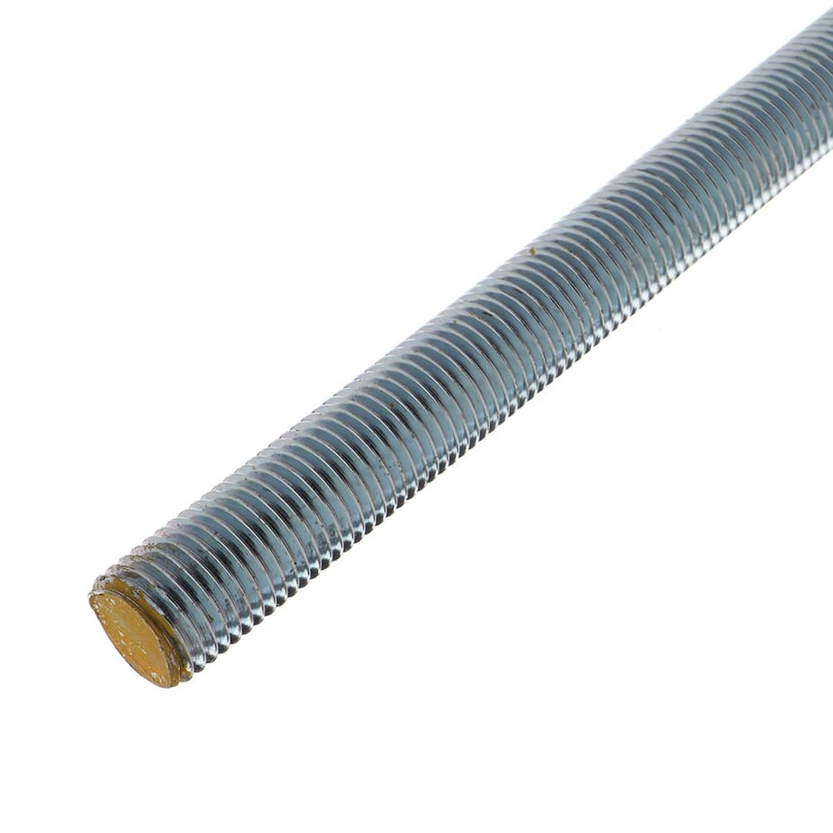 Шпилька резьбовая оцинкованная М22x2000 мм DIN 975 усиленная
