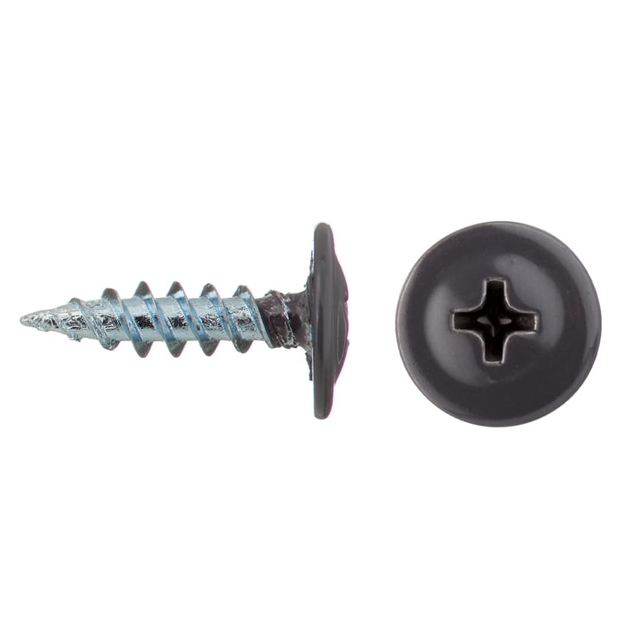 Саморезы клопы 16x4	2 мм Daxmer (20 шт.) серый RAL 7024